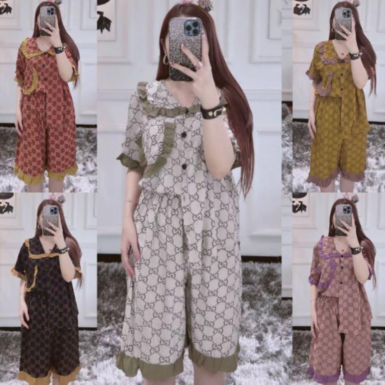 FLASH SALE SETELAN HOTPANTS WANITA/ ONE SET PENDEK/ SETELAN RAYON TERBARU HANDMADE VIRAL TIEDYE/ BAJ