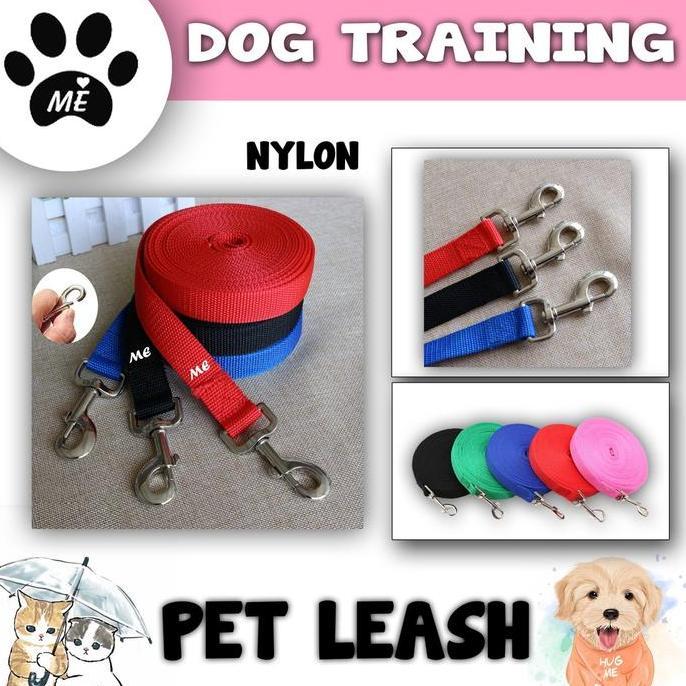 Dogndog- Tali Tuntun Anjing Kucing "Panjang 3M, 5M & 10M" Tali  Tuntun  Anjing Tali  Anjing  Besar