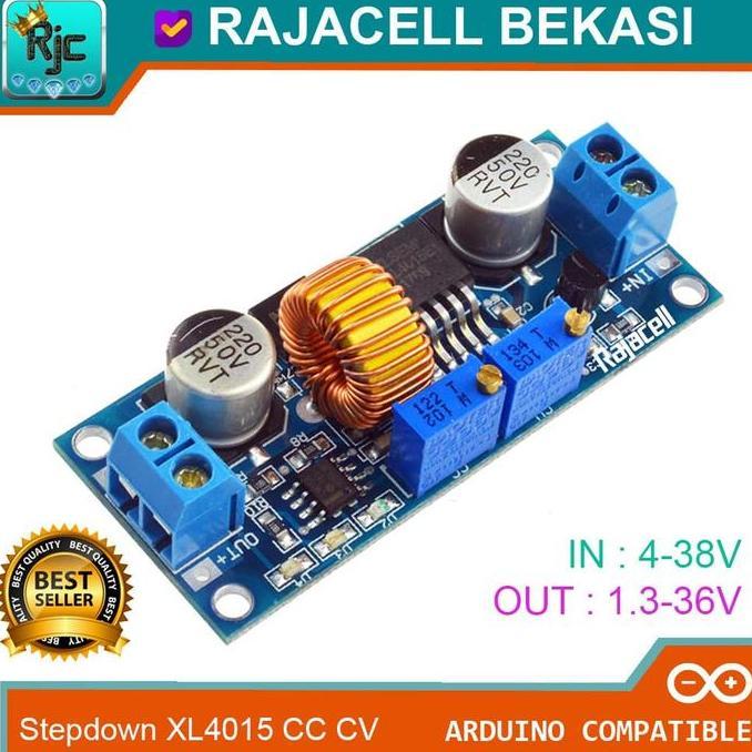 XL4015 5A Adjustable CC CV Step Down Lithium Battery Charger Module