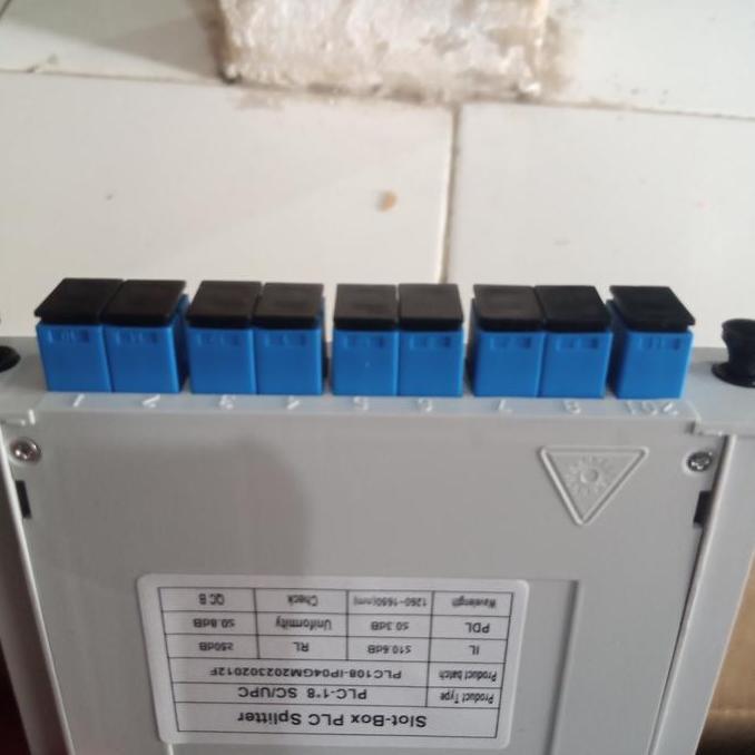 BOX SPLITTER 1:8 PLC SPLITTER BOX READY STOCK