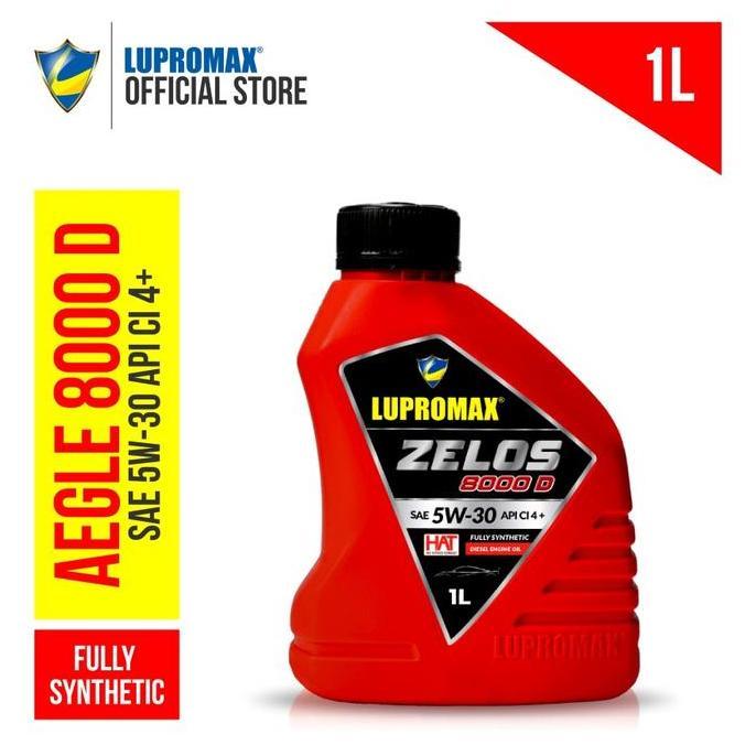 Oli Mobil Diesel Fully Sintetik Lupromax Zelos 8000 D 5W-30 - 1 Liter