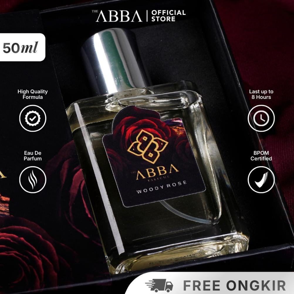 Lau Parfum Arabian Woody Rose ABBA EDP 50ml BPOM Wangi Warm Elegant Tahan Lama Unisex