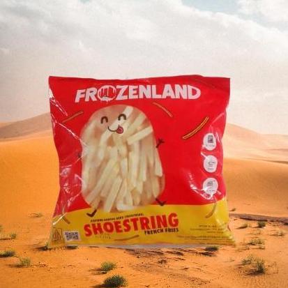 Verdura- Kentang Frozen Land Shoestring 500 Gram