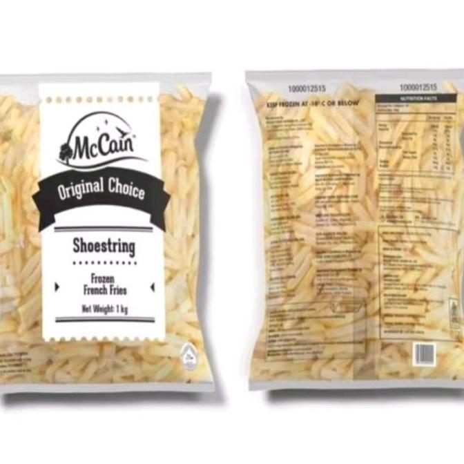 Verdura- Kentang Shoestring Mccain French Fries Potato 1Kg