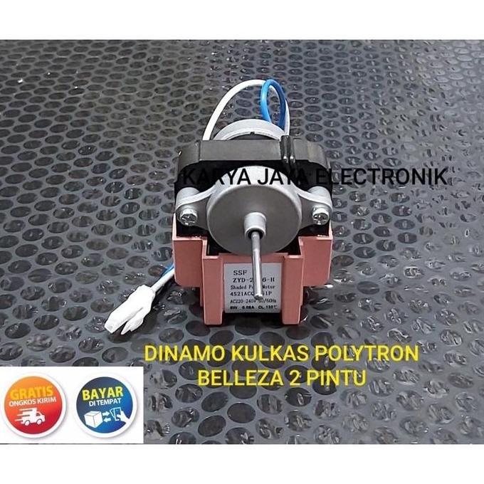 Diretto- Dinamo Motor Fan Kulkas Polytron Belleza 2 Pintu