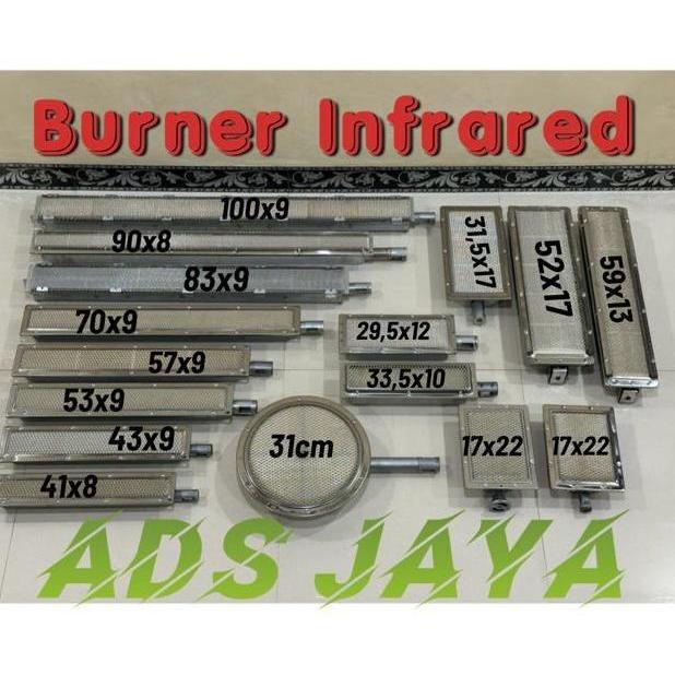 YEVISANTE - BURNER INFRARED KOMPOR STOVE KERAMIK CERAMIC INFRARED NG BURNER INFRARED