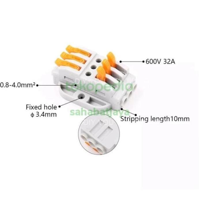 Terminal Konektor Kabel 14 16 18 20 Pin Sambungan Kabel Kv-223 Terlaris