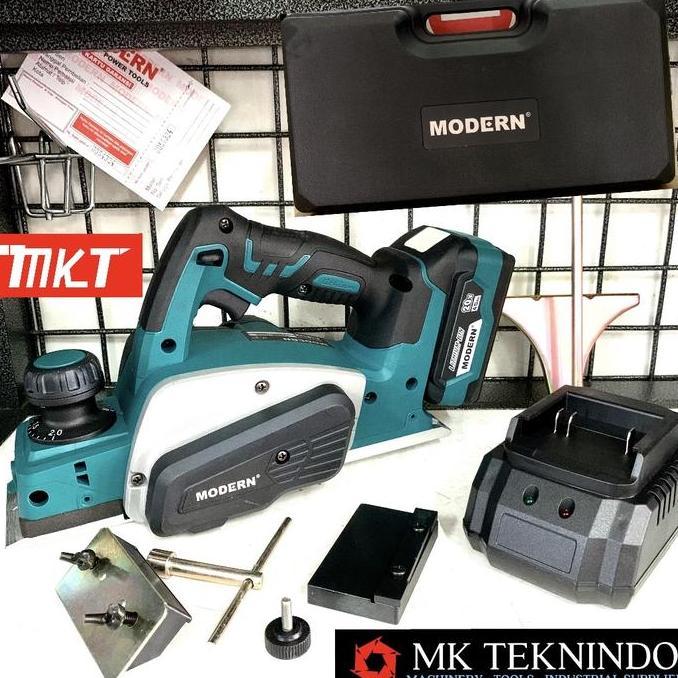 QIFARAHAMIN - MODERN MESIN SERUT KAYU BATERAI M-90 SUGU PLANER KETAM CORDLESS