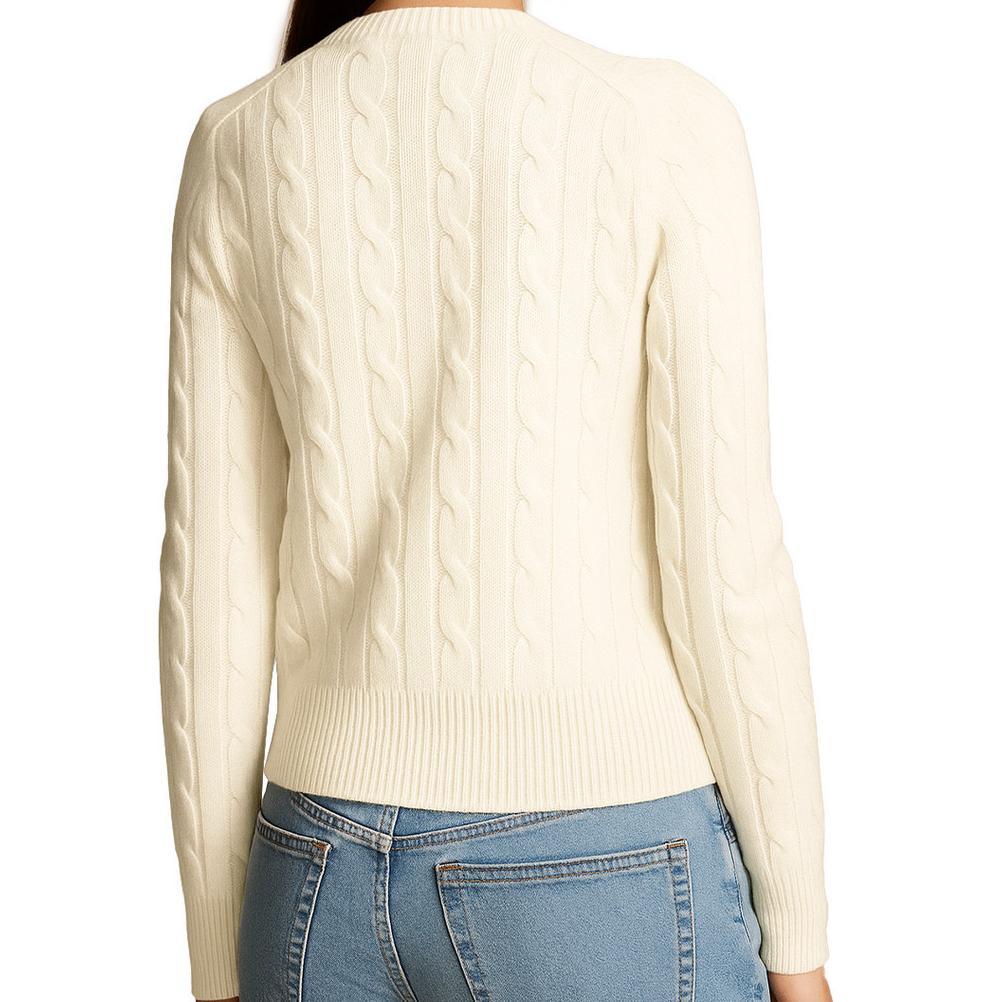 OFFICIAL POLO SPORT - 70.8003.35 LADIES CARDIGAN - IVORY