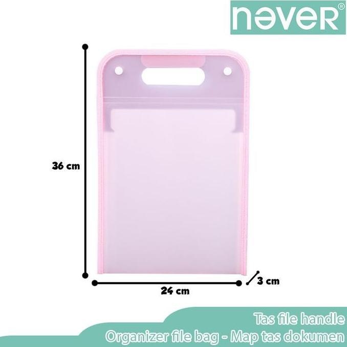 Tas file dokumen Organizer file bag Map file dokumen FREE STIKER Stationery