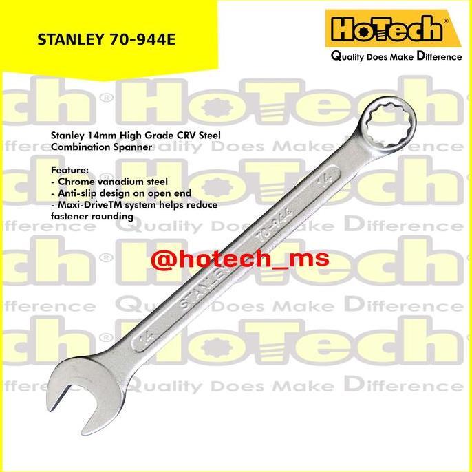 Ready Kunci Ring Pas 14 mm | STANLEY | Combination Wrench size 14 mm
