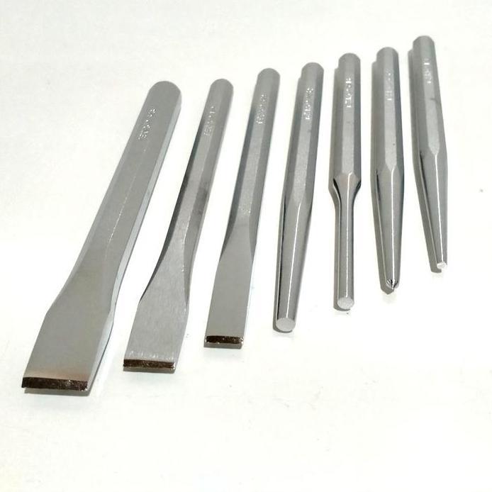 Ready TEKIRO PAHAT BETON / PAHAT BUBUT / PAHAT BESI SET 7 PCS