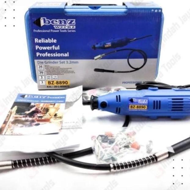 MESIN BOR MINI TUNER LISTRIK ELECTRIC MINI DIE GRINDER SET 40PC