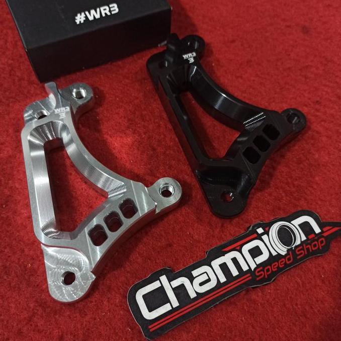 Bracket Kaliper Depan WR3 Brembo 2 Piston Vario 150 / 125 Disc 260mm