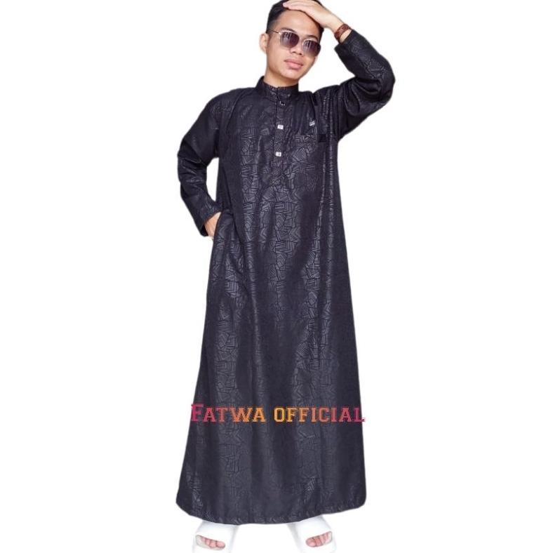 DISKON (COD JUBAH SULTAN) Jubah Pria Remaja Dewasa Embos / Gamis Pria Embos / Gamis Alharbi Termurah