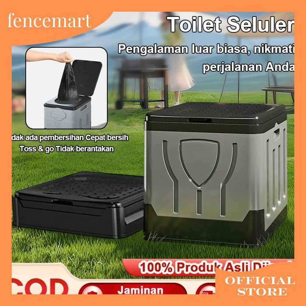 Mobile Toilet Lipat Luar Ruangan Duduk Portable Lansia Portable Toilet Pregnant Women Adult Plastic 