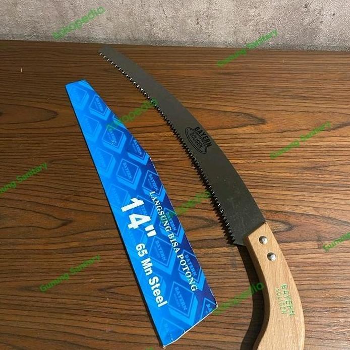 Ready gergaji kayu lengkung SOLIGEN 14" / gergaji dahan , triplek SOLIGEN