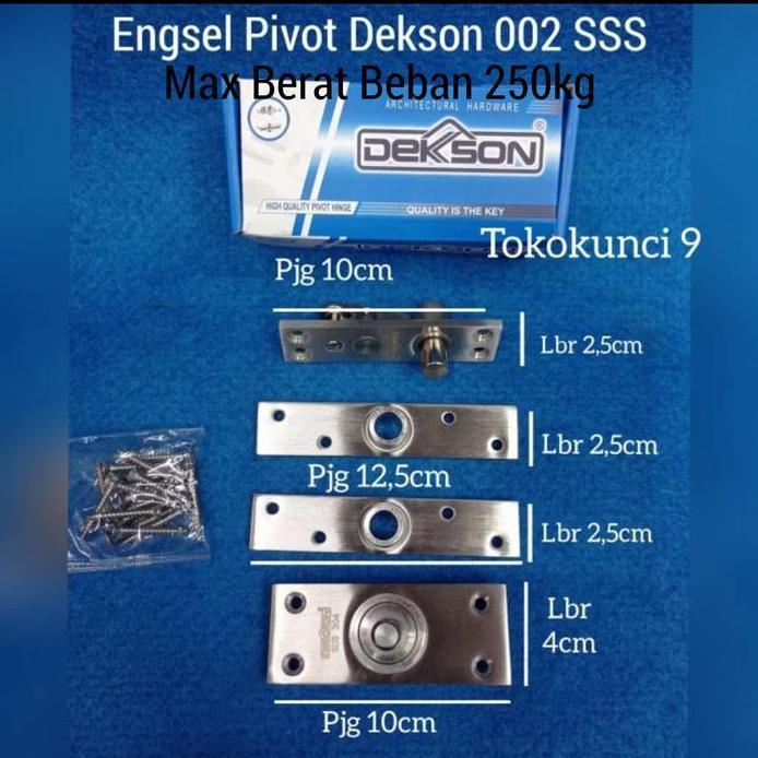 Engsel Pivot Dekson PIVOT HINGE DKS 002 SSS