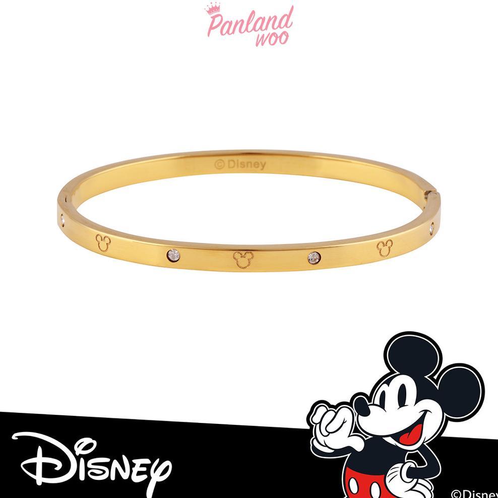 Panlandwoo - Mickey & Minnie Mouse Collection - Gelang Bangle Titanium Wanita Harvest