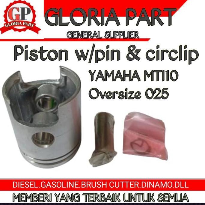 Piston w/pin & circlip YAMAHA MT110 Oversize 0,25 GASOLINE ENGINE
