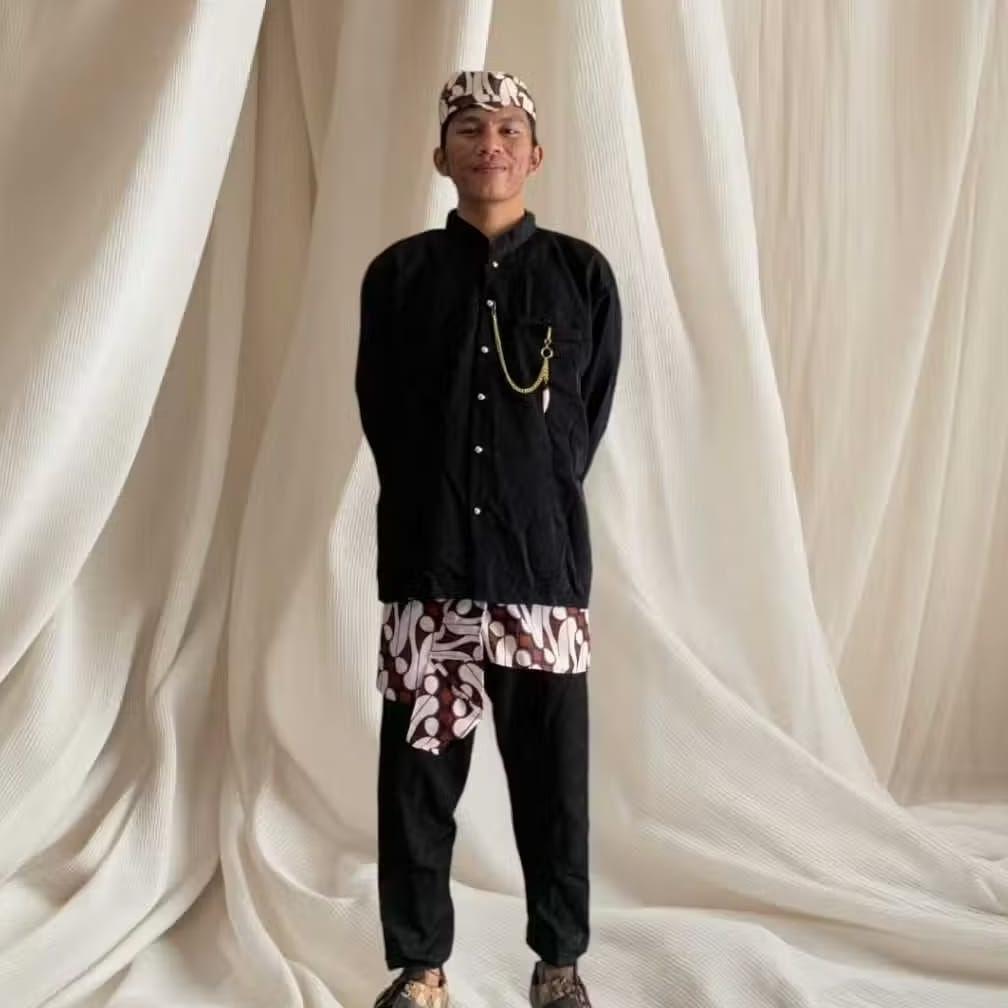 Free Ongkir Baju Adat Basofi Baju Adat Jawa Baju Adat Cak Baju Adat Jawa Timur