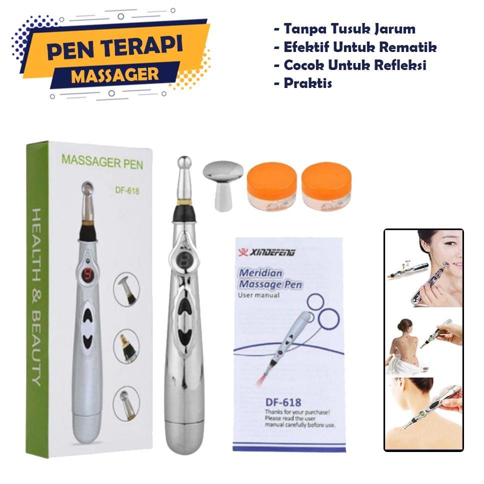 Pen Akupuntur Alat Pijat Elektrik Terapi Refleksi Elektrik Massage Meridian