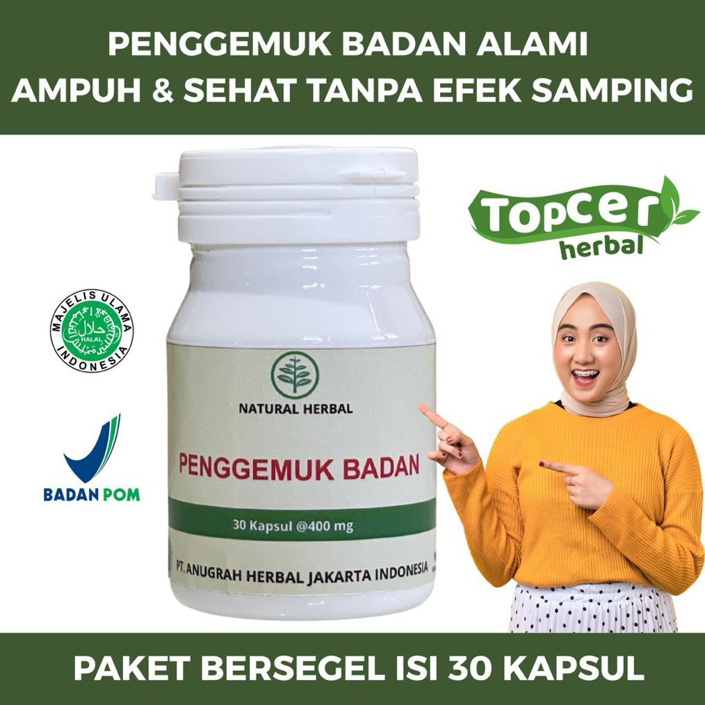 Penggemuk Badan Herbal Bpom Penambah Nafsu Makan & Berat Badan | Suplemen Gemuk Alami Aman Untuk Ana