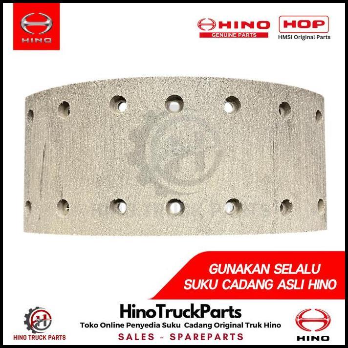 GRATIS ONGKIR KAMPAS REM BELAKANG HINO DUTRO 130 HT HD ASLI 