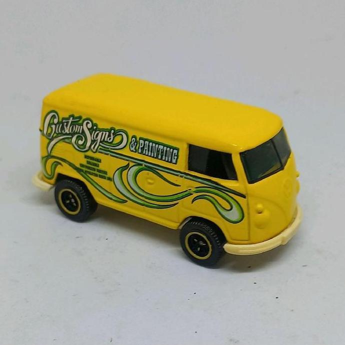 matchbox volkswagen vw delivery van t1 kuning loose diecast (s)