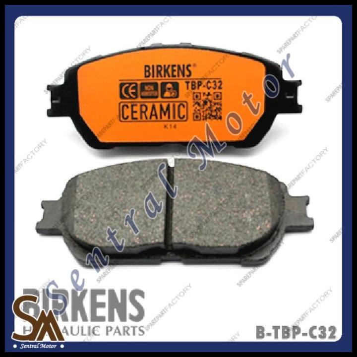 TERBARU BRAKE PAD KAMPAS REM BELAKANG TOYOTA ALPHARD/PREVIA/ESTIMA BIRKENS 