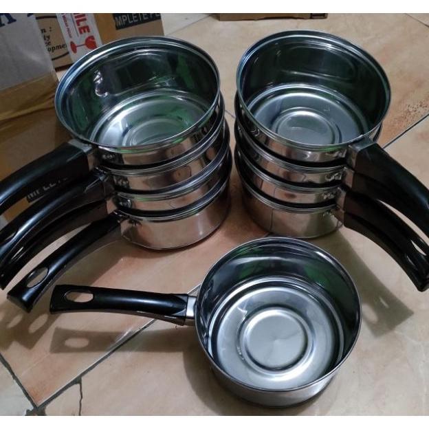 Paket Panci Godokan Rebus Panci Mie Panci Susu Setengah Lusin(6 Biji)