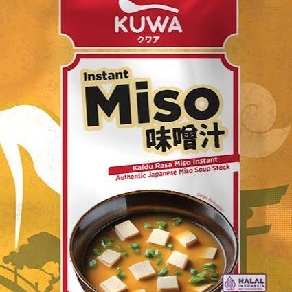 Kuwa Miso Soup - Instant Miso Original / Spicy Miso Soup