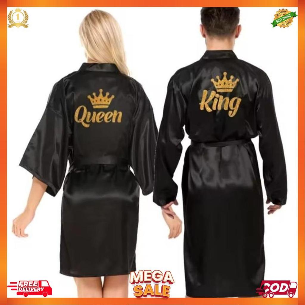 Kimono Tidur Couple Satin Pria Wanita/Hampers Kimono Tidur [K3]