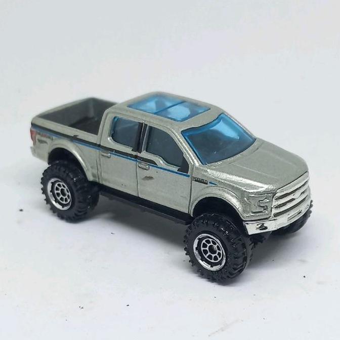 HOT WHEELS '15 FORD F150 F-150 SILVER LOOSE DIECAST CUSTOM (S)