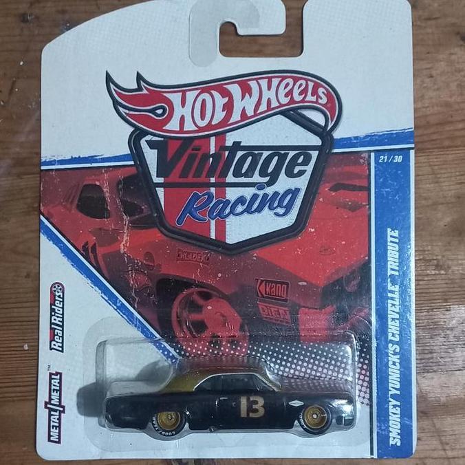 HOT WHEELS VINTAGE RACING SMOKEY YUNICK'S CHEVELLE TRIBUTE (s)