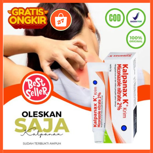 Kalpanak Cream 10Gr Salep Panu Paling Ampuh dan Paling Cepat - Obat Panu Obat Gatal Eksim Kudis BPOM