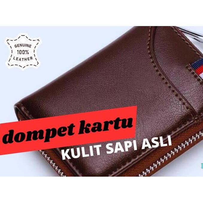 NEW WL078 -  DOMPET KARTU KULIT RFID PROTECTION MINI PRIA WANITA WALLET PREMIUM TEMPAT ID CARD ATM K
