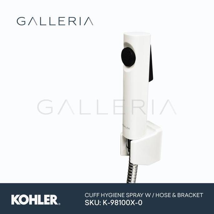 Kohler Cuff Hygiene Spray White K-98100X-B-0 / Kohler Jet Spray