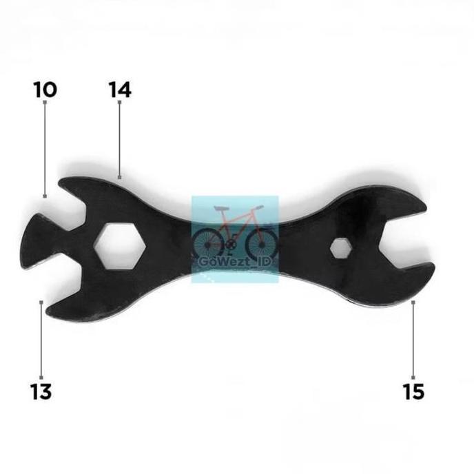 kunci alat tool kones cones sepeda kunci pas 10 13 15