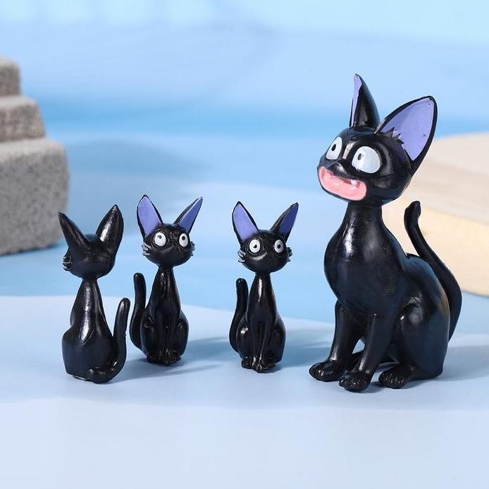 Ready  JIJI kiki's delivery service cat kiki jiji firgure pajangan dekorasi resin rumah zakka