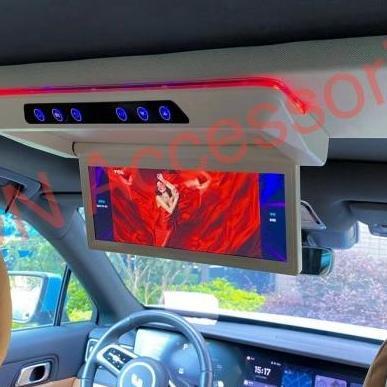 Ready TV Layar Monitor Mobil Bus Lipat 15.6 inch