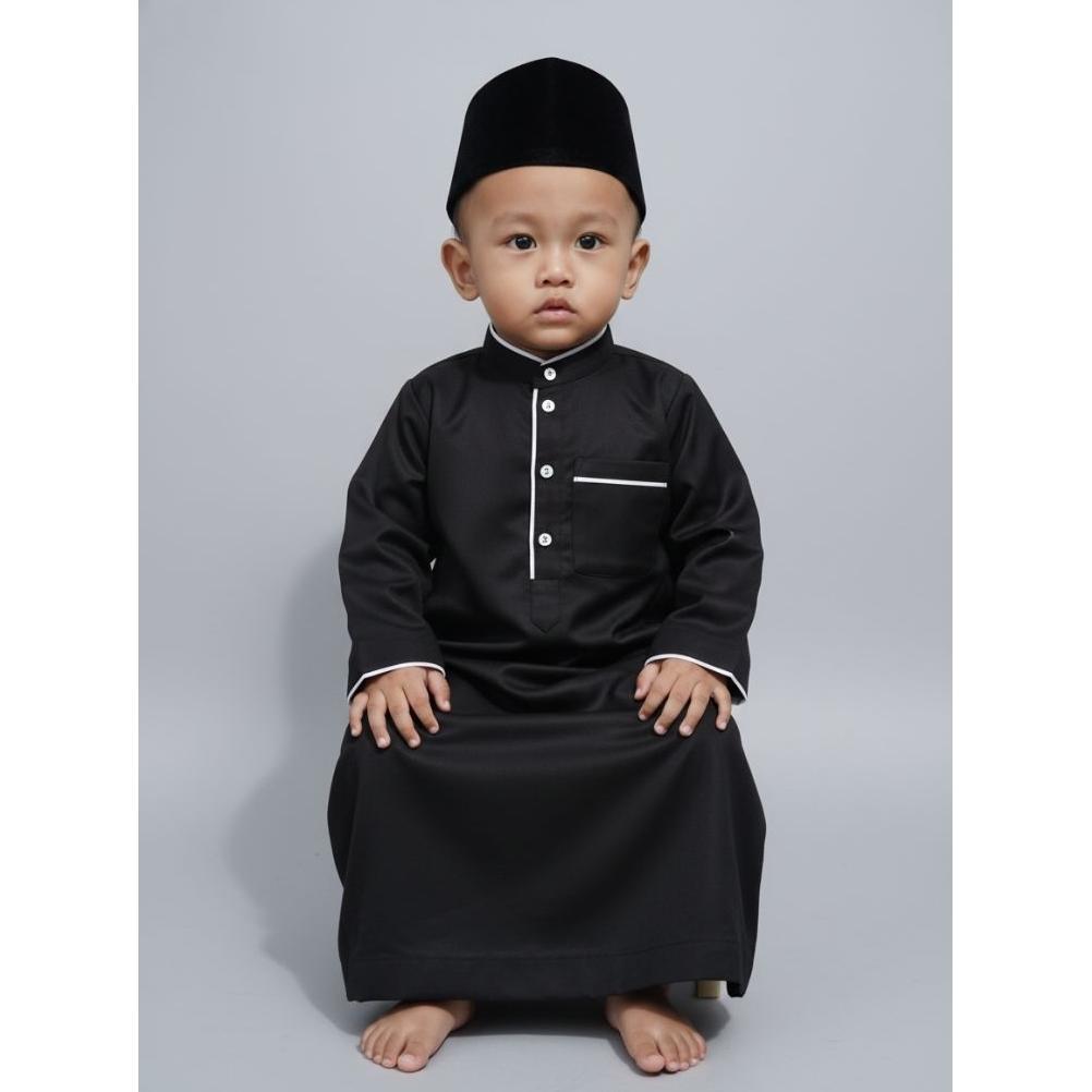 RECOMMENDED JUBAH ANAK LAKI-LAKI UMUR 1 - 12 TAHUN GAMIS JUBAH ANAK POLOS LENGAN PANJANG