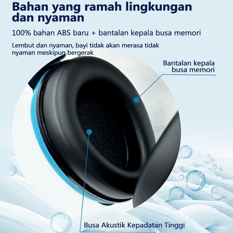 HOT DEALS EARMUFF BAYI ANTI BISING PESAWAT PENUTUP TELINGA PEREDAM SUARA UNTUK BAYI & ANAK