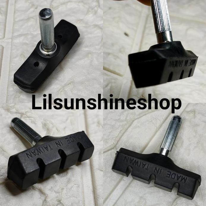 Karet Rem Cantilever Brake Shoe Sunduk TAIWAN Sepeda MTB Federal Jadul