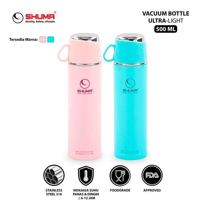 Termos Stainless Steel 316 Ultra Light 500 Ml Shuma