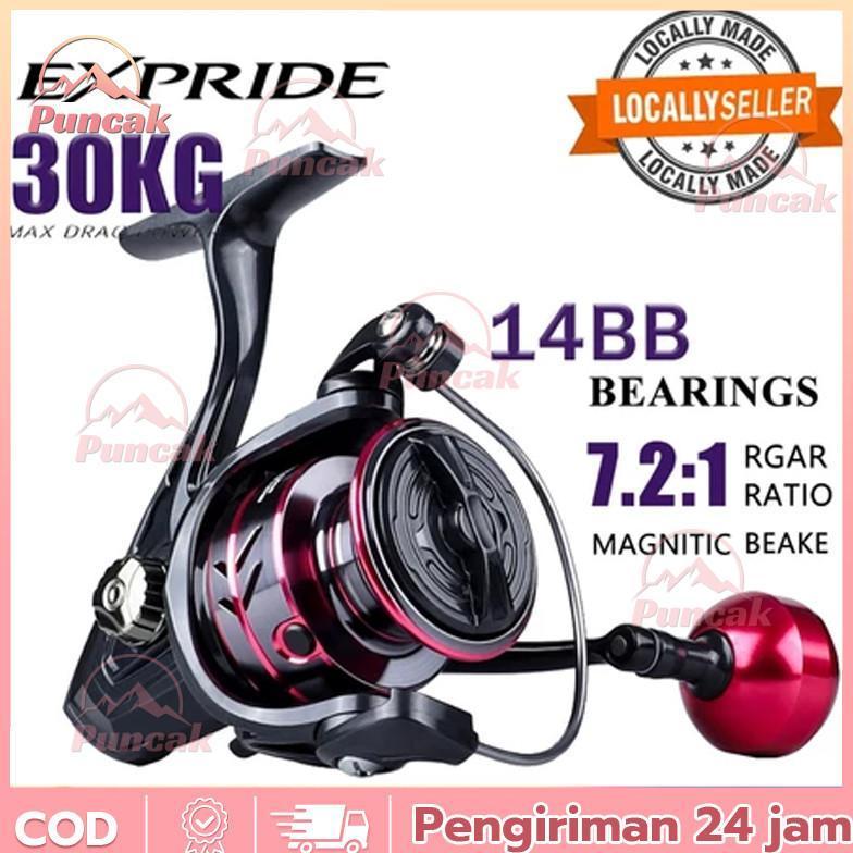 big sale puncakreel pancing 500-7000 30kg metal real pancing power handle murah bc pancing reel full