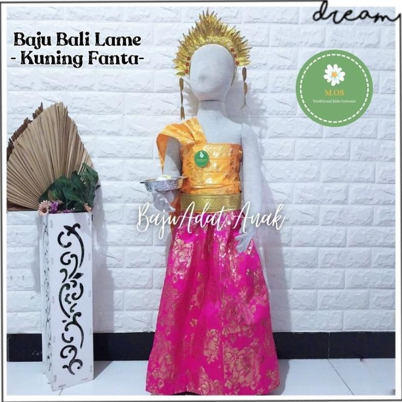 Free Ongkir Baju Adat Bali Modifikasi Anak Perempuan | Baju Tari Bali Anak Perempuan | Baju Tradisio