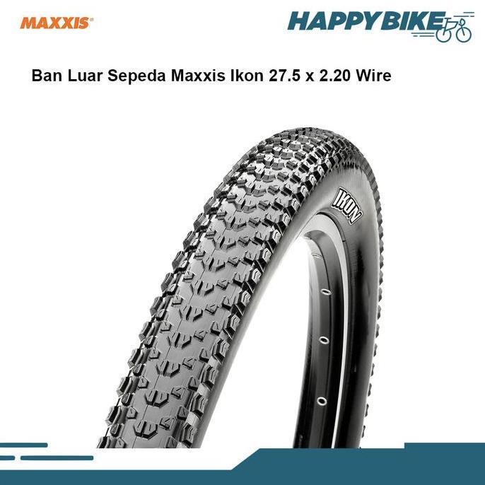 Maxxis Tire Ban Luar Sepeda Mtb Ikon 27.5 X 2.20 Nylon