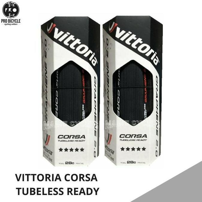 Vittoria Corsa G2.0 Tubeless Ready Road Tyre