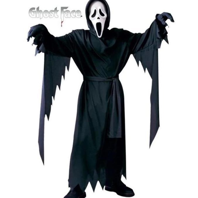 New  Kostum Scream Skull Tengkorak Halloween